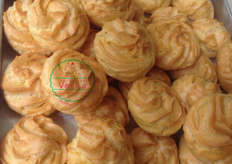 Soes with vanilla vla 🍰