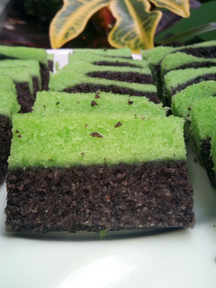 Foto resep Bolu ketan hitam pandan