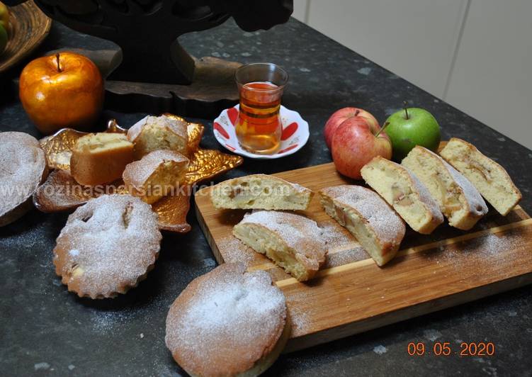 Recipe of Ultimate Tiny Apple Cakes