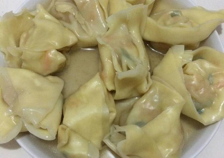 Langkah Mudah untuk Menyiapkan Wonton Soup / Pangsit Kuah yang Bisa Manjain Lidah