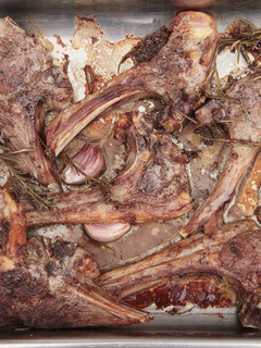 Una foto de Chuletas de cordero al horno