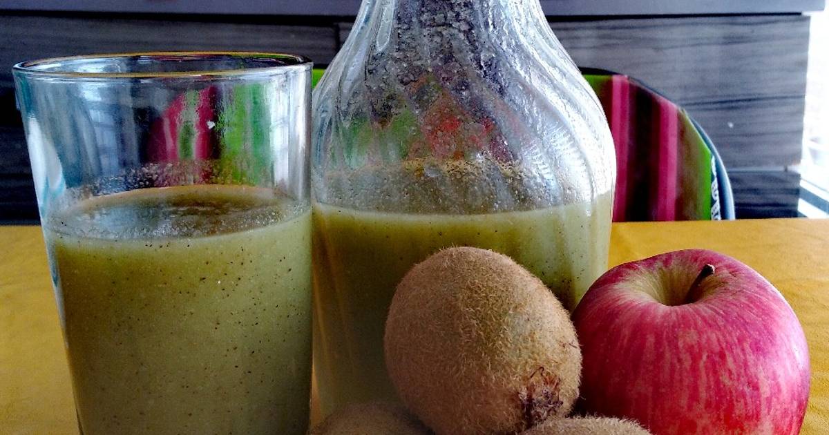 Jugo kiwi manzana Receta de Lissette_iqq- Cookpad