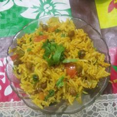 A picture of Chana pulav.