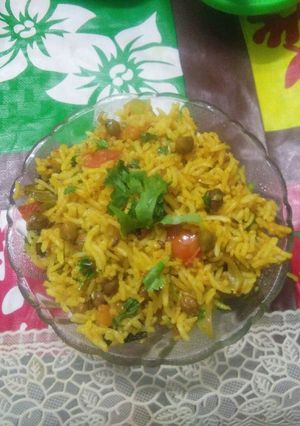 A picture of Chana pulav.
