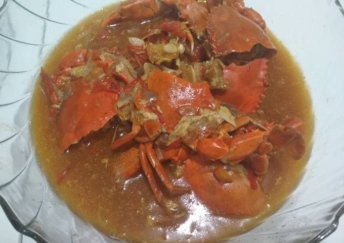 Kepiting saus padang