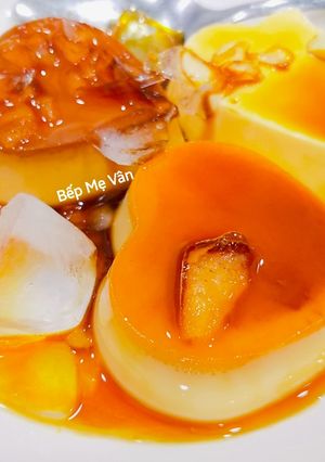Hình của món Bánh Flan Hình Trái Tim.