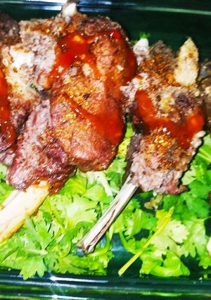 A picture of Beef chops.