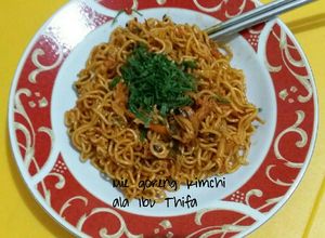 Foto resep Mie Goreng Pedas Kimchi