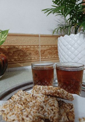 عکسی از دستور سوهان کنجدی و بهار دونه
