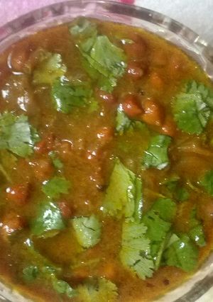 A picture of Chana masala.