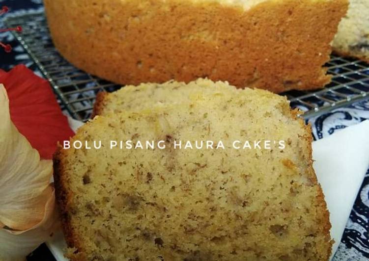 Resep Bolu Pisang all in one Enak dan Antiribet