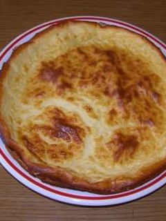 Una foto de Tarta de queso ligera y sin azúcar