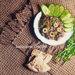 الفول بزيت الزيتون وشرائح الكرات 😋-レシピのメイン写真