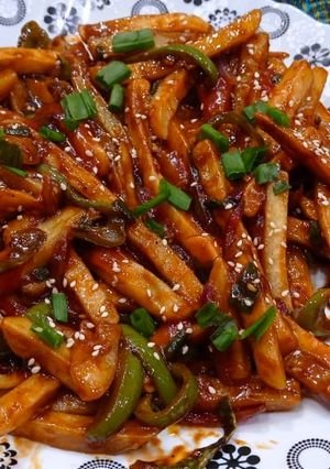 हनी चिली पोटैटो (honey chilli potato recipe in Hindi) रेसिपी मुख्य फोटो