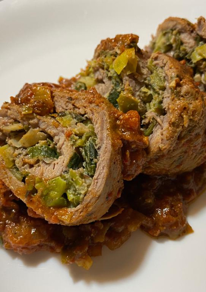 Una foto de Arroladitos de carne