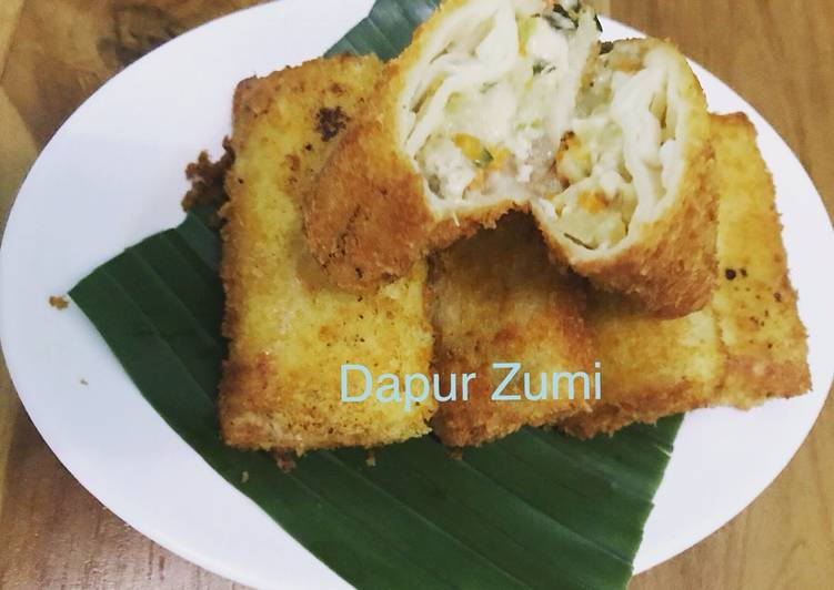 Cara termudah untuk Masak Di RumahRisoles ayam dan sayur