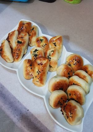 صورة لوصفة فطاير مشكلة 😋