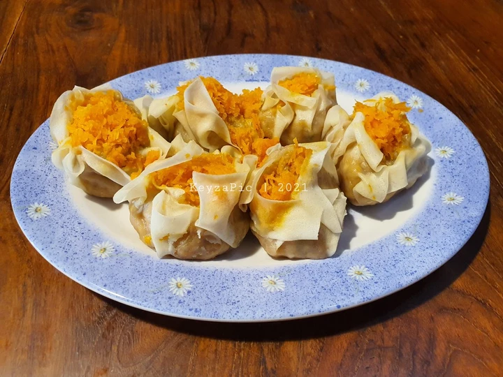 Cara Simple Membikin Resep  Shumai Ayam Udang ala Mama KamaRo yang Enak Banget, Lezat
