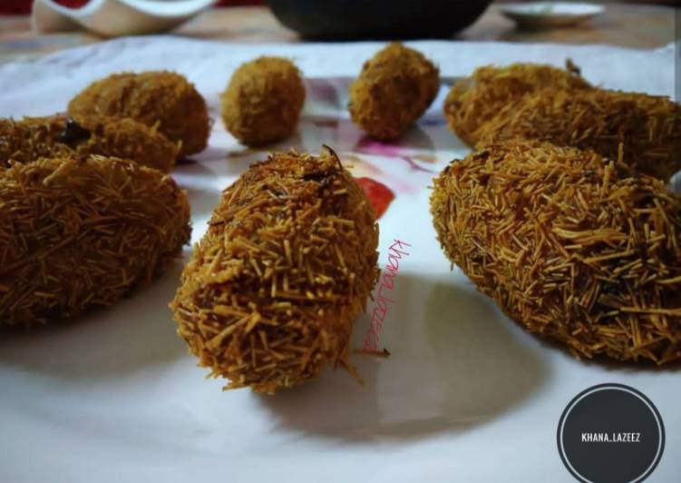 Recipe of Ultimate Vermicelli Aloo Chop