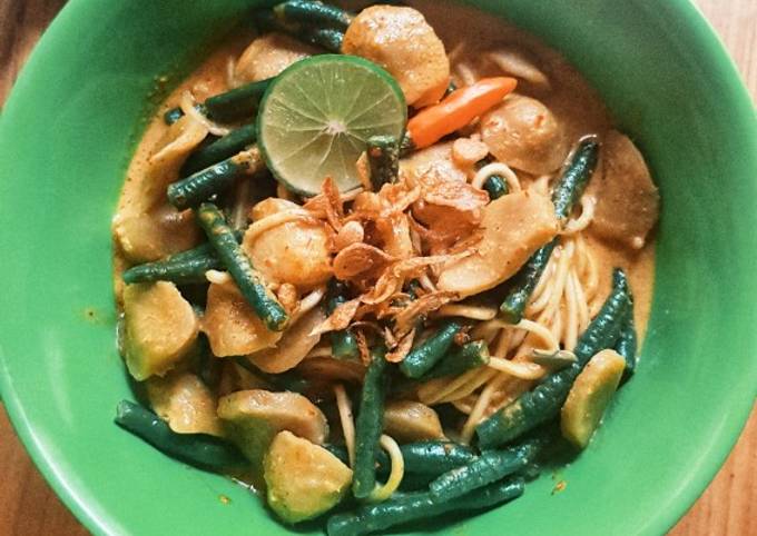 Cara Buat Mie Kuah Santan Kacang Panjang Enak Dan Mudah