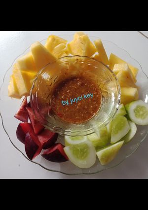 Foto resep Rujak buah