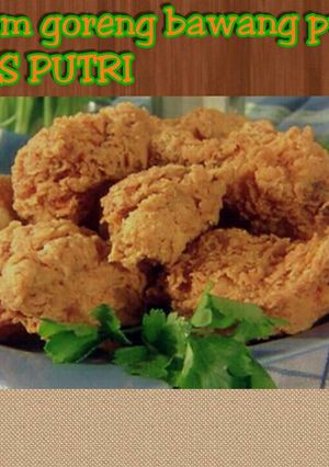 Foto resep Ayam🐓goreng🍗 Bawang putih lezat👍