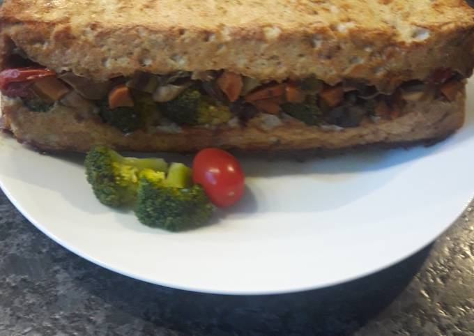 Pain de viande aux petits légumes