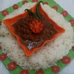 A picture of Rajma Masala.