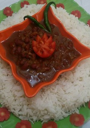 A picture of Rajma Masala.