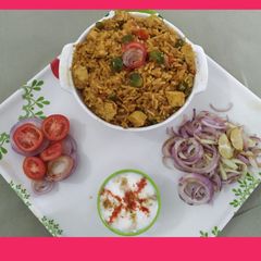 A picture of Mumbai Tawa Pulao.