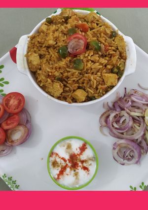 A picture of Mumbai Tawa Pulao.