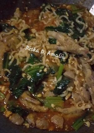Foto resep Seblak ceker samyang enduess