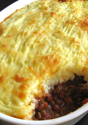 A picture of Chilli Con Carne Cottage Pie.