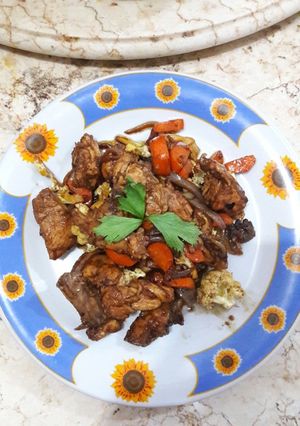 Foto resep Ayam sembunyi saus mentega
