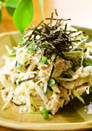 A picture of Enjoy a Hearty Daikon and Tuna Salad.