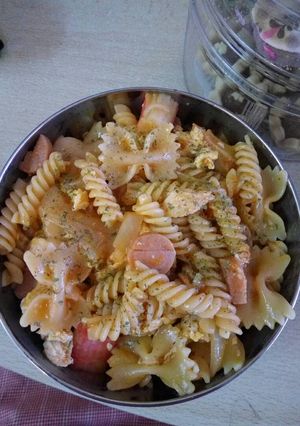 Foto resep Bekal si kecil hari ini pasta ala aku