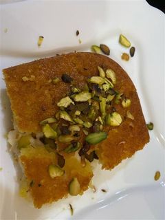 صورة لوصفة كنافة بالقشطة 😋😋😋