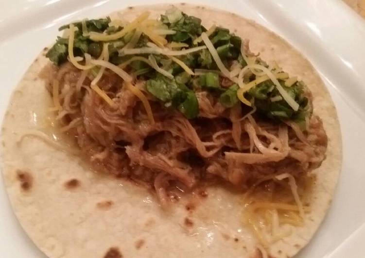 Recipe of Any-night-of-the-week Jarritos Braised Pork Tacos
