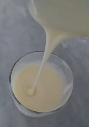 صورة لوصفة حليب مكثف محلى