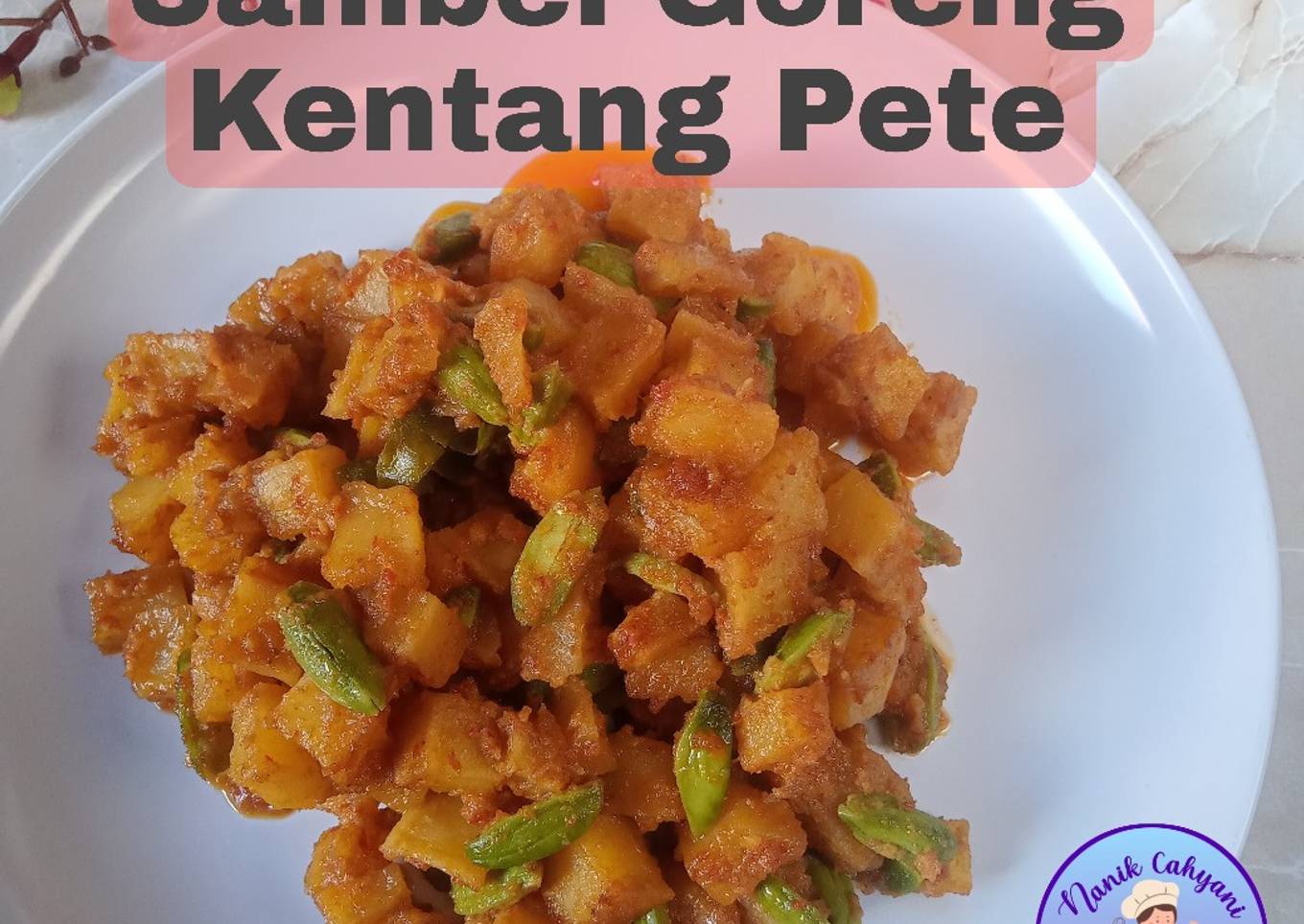 Sambel Goreng Kentang Pete