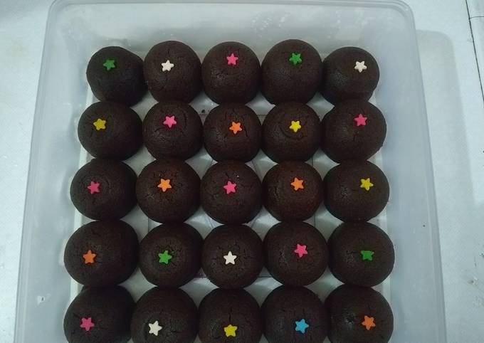 182. Brownies mini chocolatos (no mixer no oven)