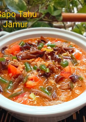 Foto resep Sapo Tahu Jamur