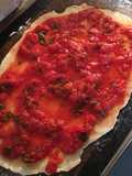 No oil no onion PIZZA SAUCE with fresh herbs