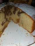 Torta marmolada con dulce