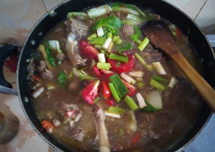 Tumis istimewa daging kambing