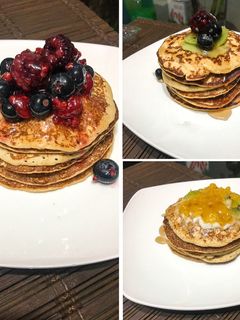 Una foto de Panqueques de varios sabores