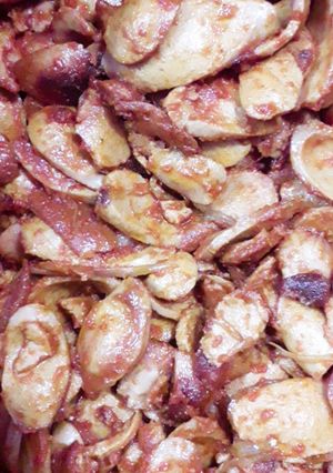 عکسی از دستور خوراک هندی