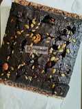 Brownies Fudgy Dengan Pelbagai Kekacang