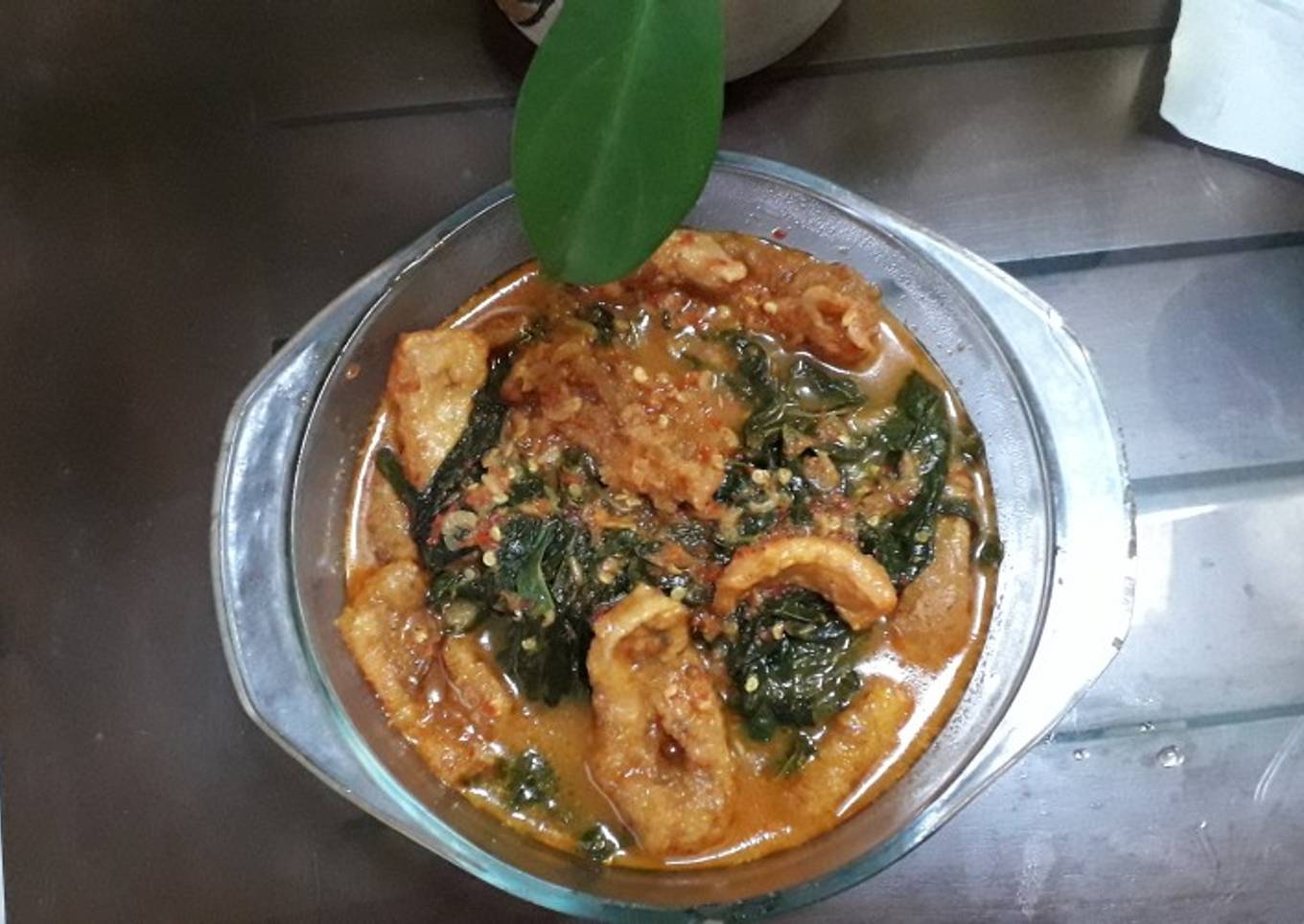 Buntil Daun Singkong rumahan