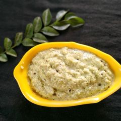 A picture of Coconut chutney.